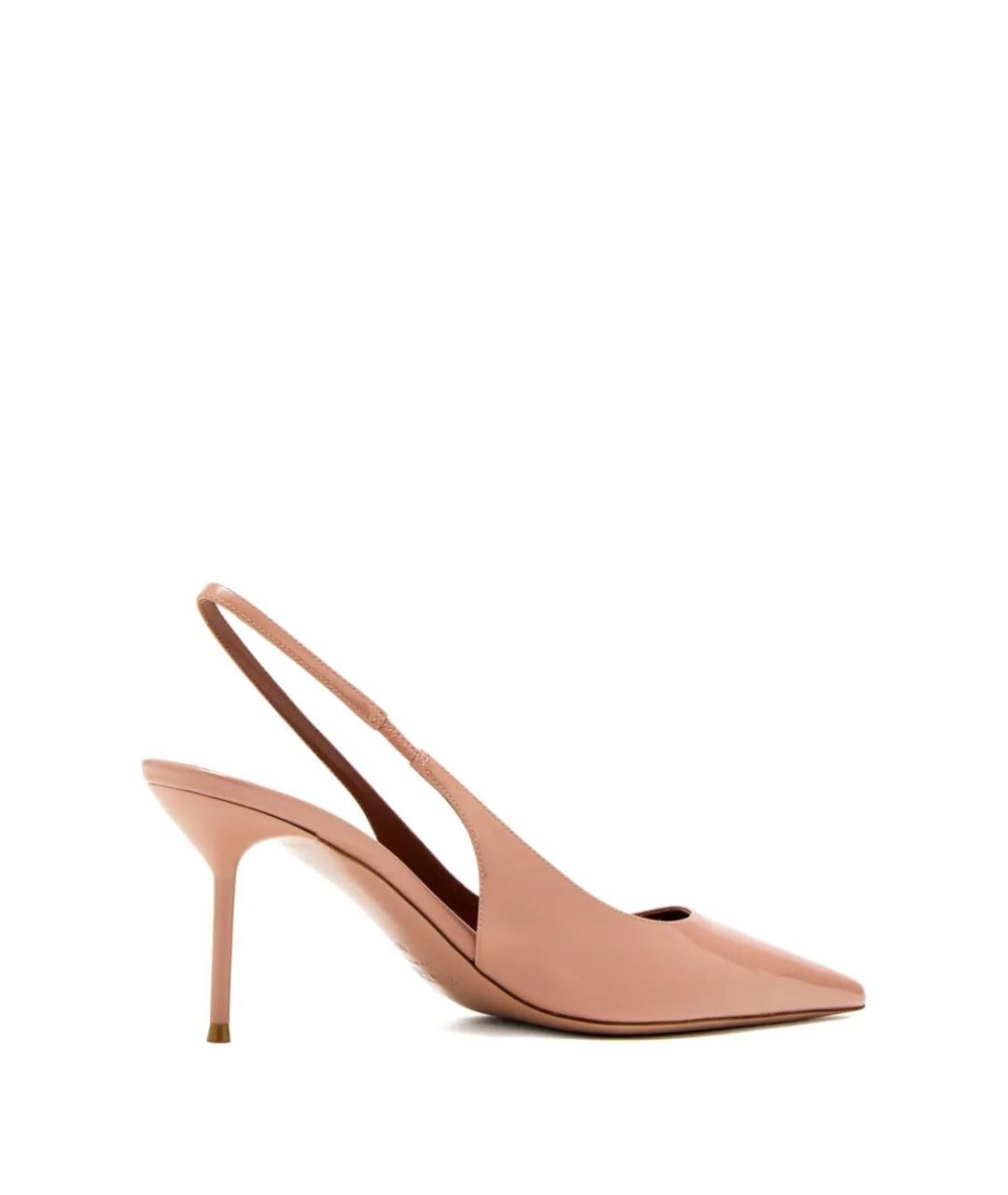 PARIS TEXAS Розовые кожаные туфли, фото 2