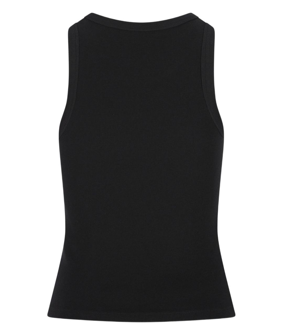 GIVENCHY Черная хлопковая майка, фото 2