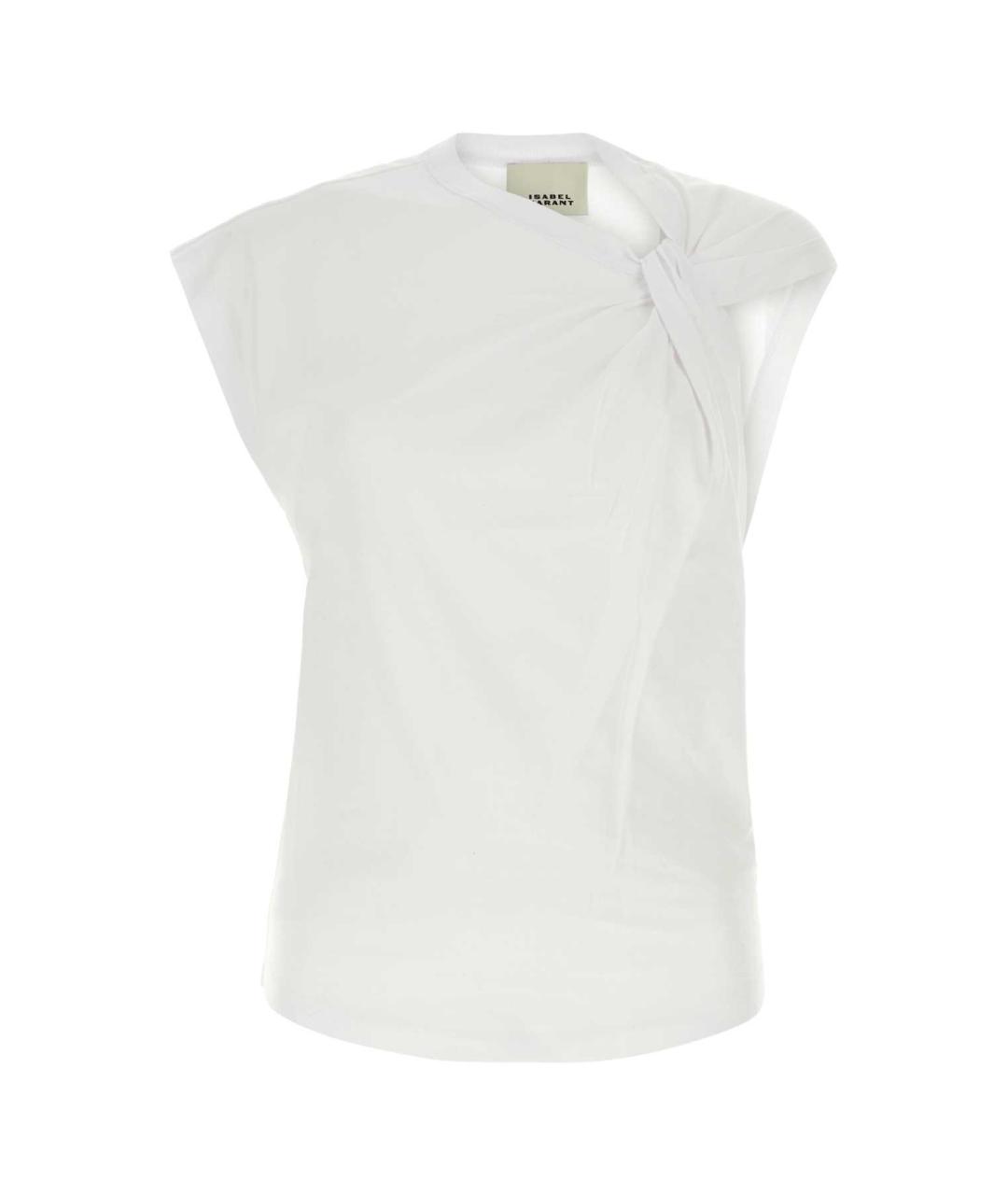 ISABEL MARANT Белая хлопковая футболка, фото 1