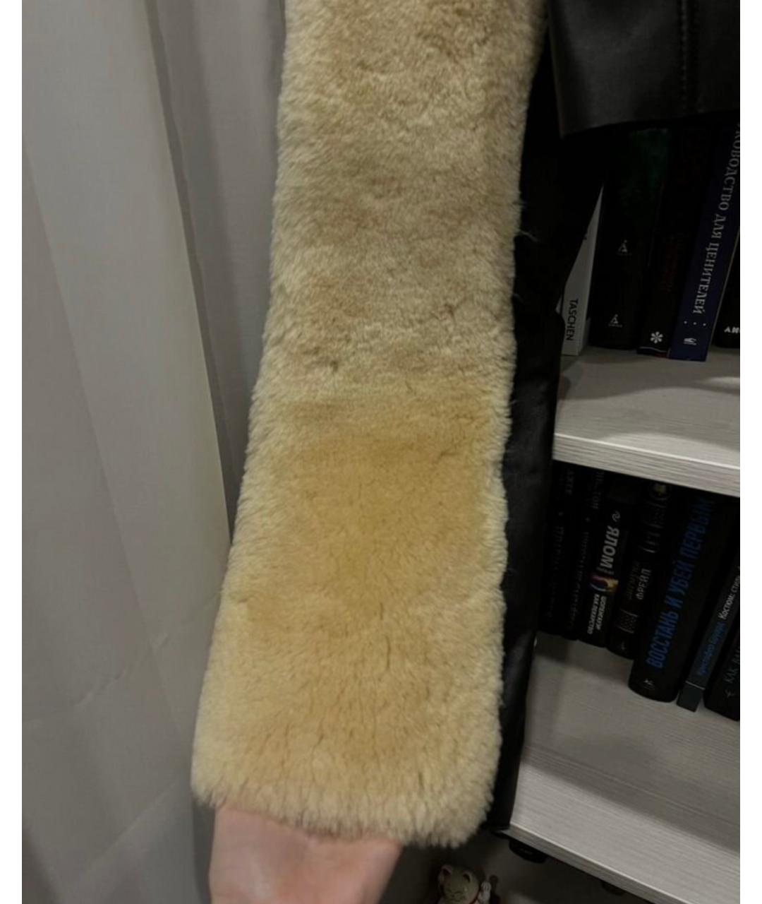 DAVID KOMA Черная кожаная куртка, фото 5