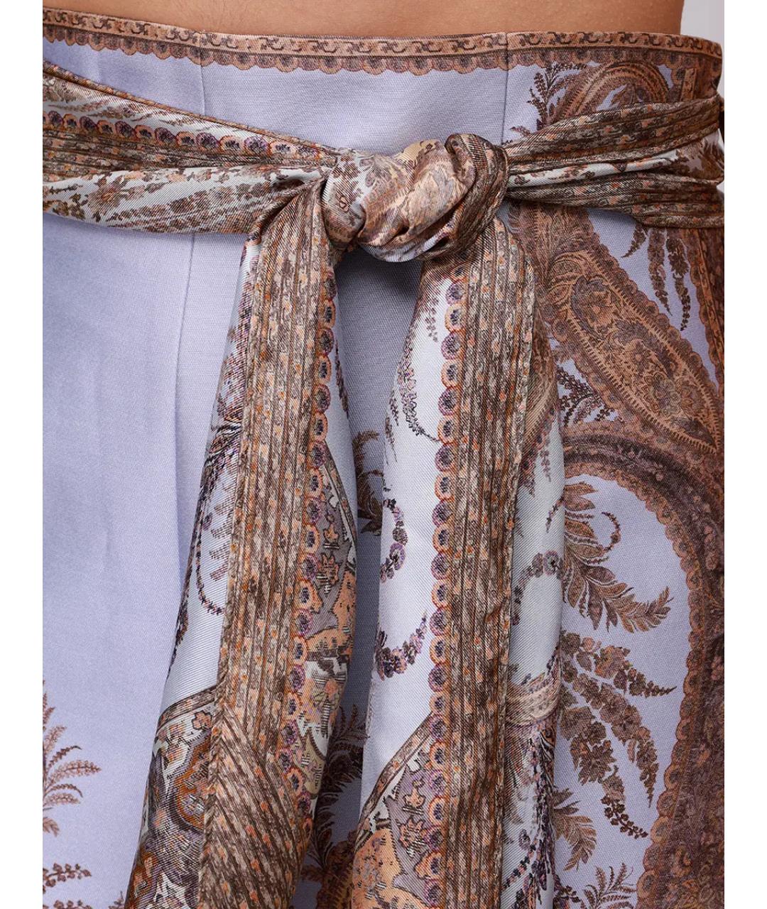 ZIMMERMANN Мульти шелковые шорты, фото 5