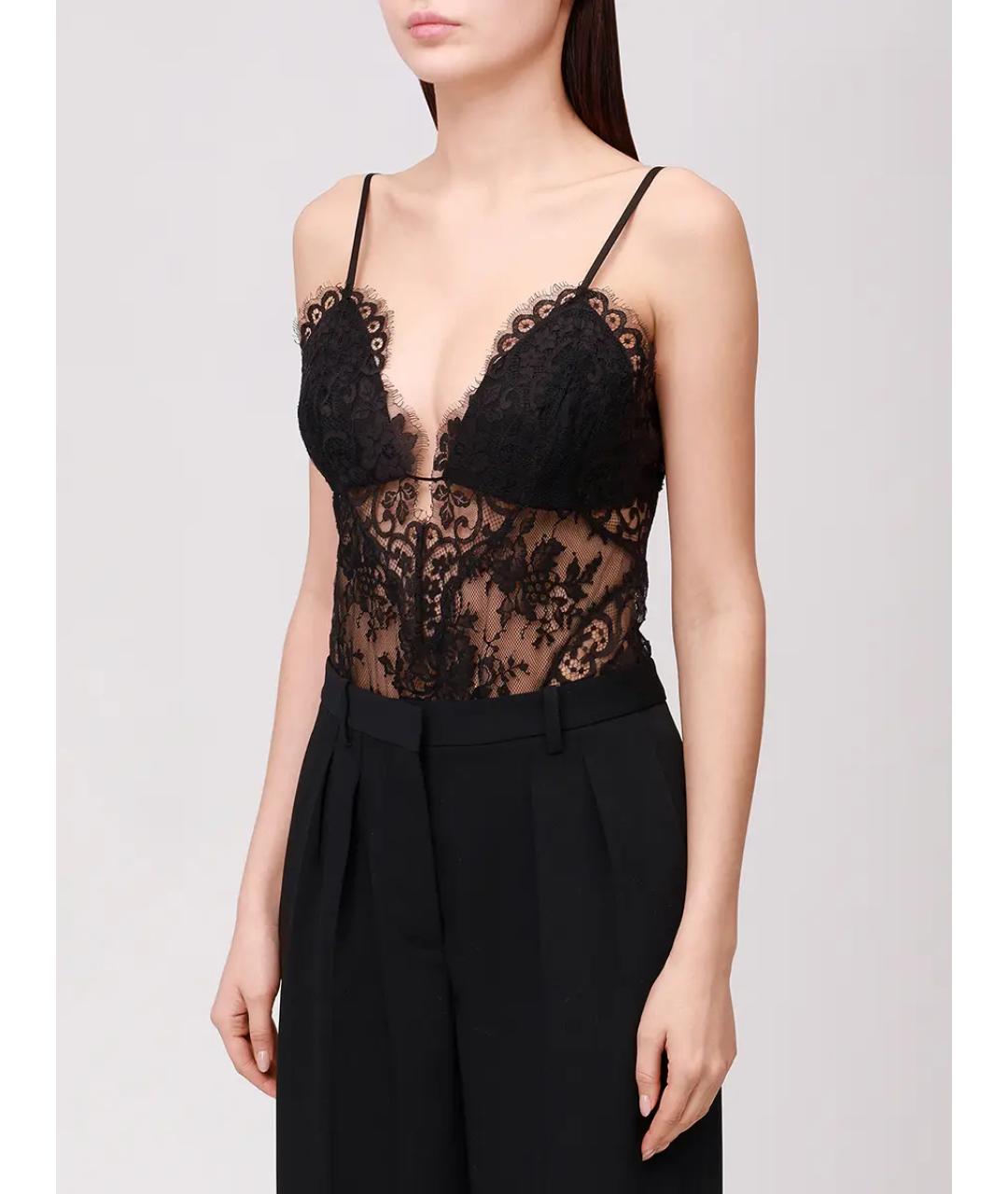 ZIMMERMANN Черное полиамидовое боди, фото 4