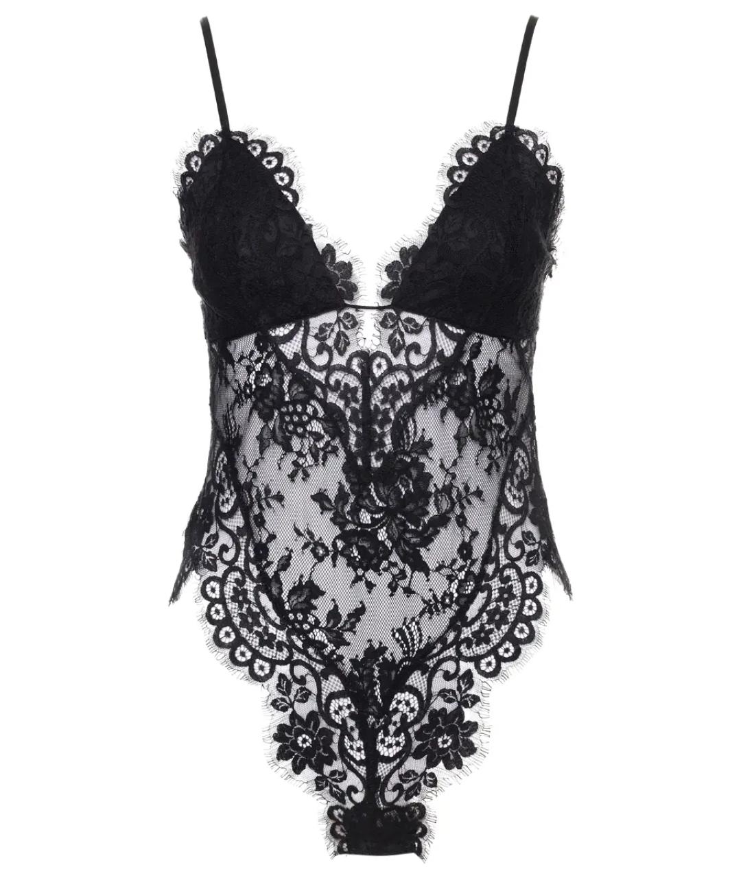 ZIMMERMANN Черное полиамидовое боди, фото 1