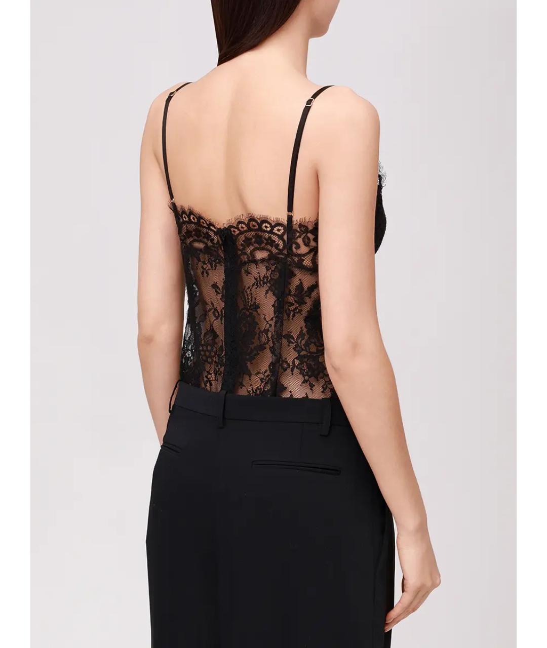 ZIMMERMANN Черное полиамидовое боди, фото 3