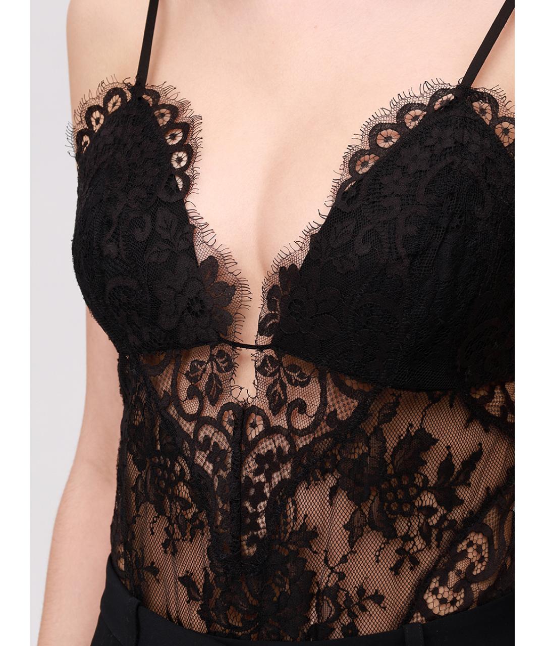 ZIMMERMANN Черное полиамидовое боди, фото 5