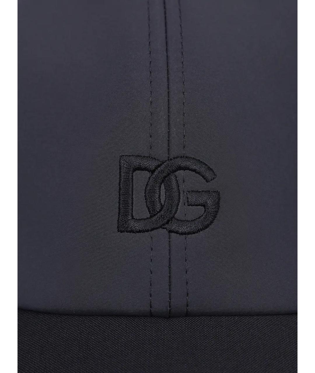 DOLCE&GABBANA Черная кепка/бейсболка, фото 3