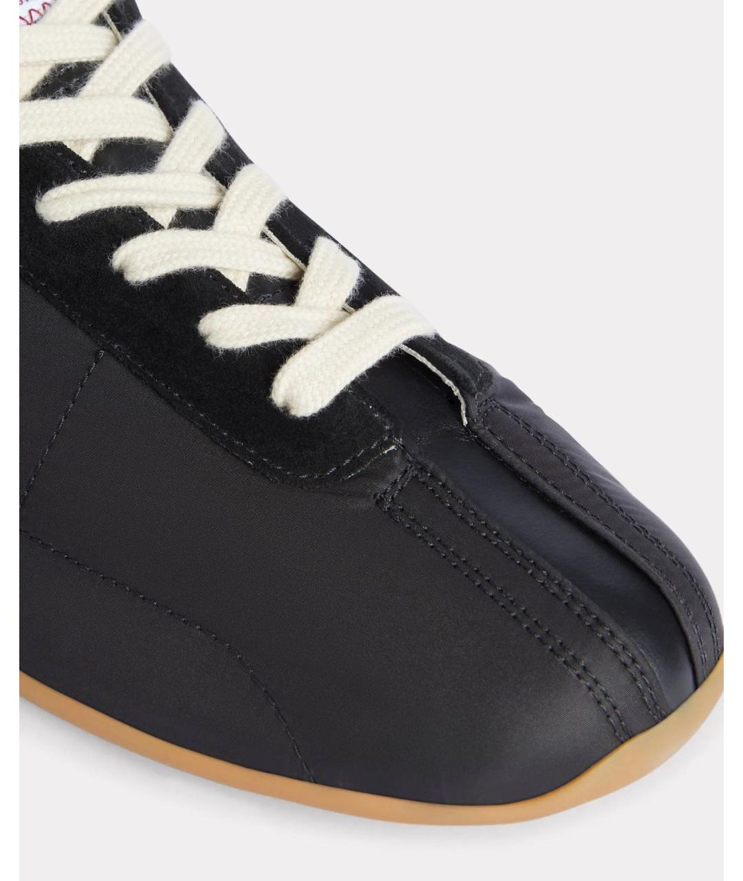 KENZO Черные низкие кроссовки / кеды, фото 4