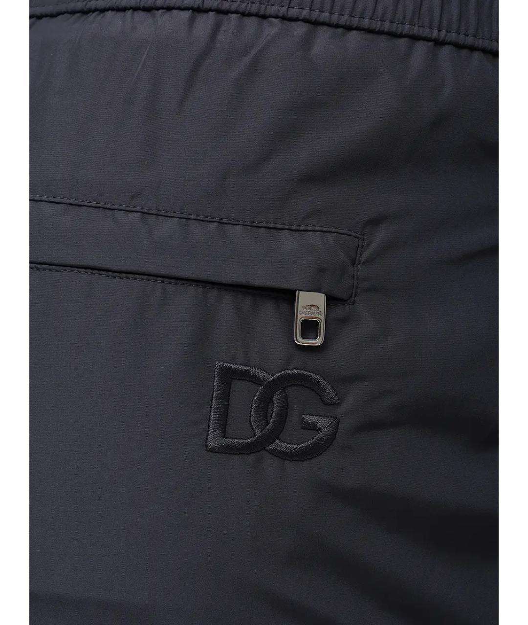 DOLCE&GABBANA Серые полиамидовые шорты, фото 4