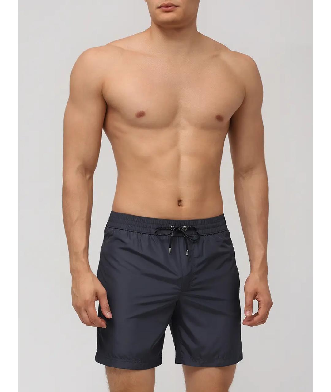 DOLCE&GABBANA Серые полиамидовые шорты, фото 2