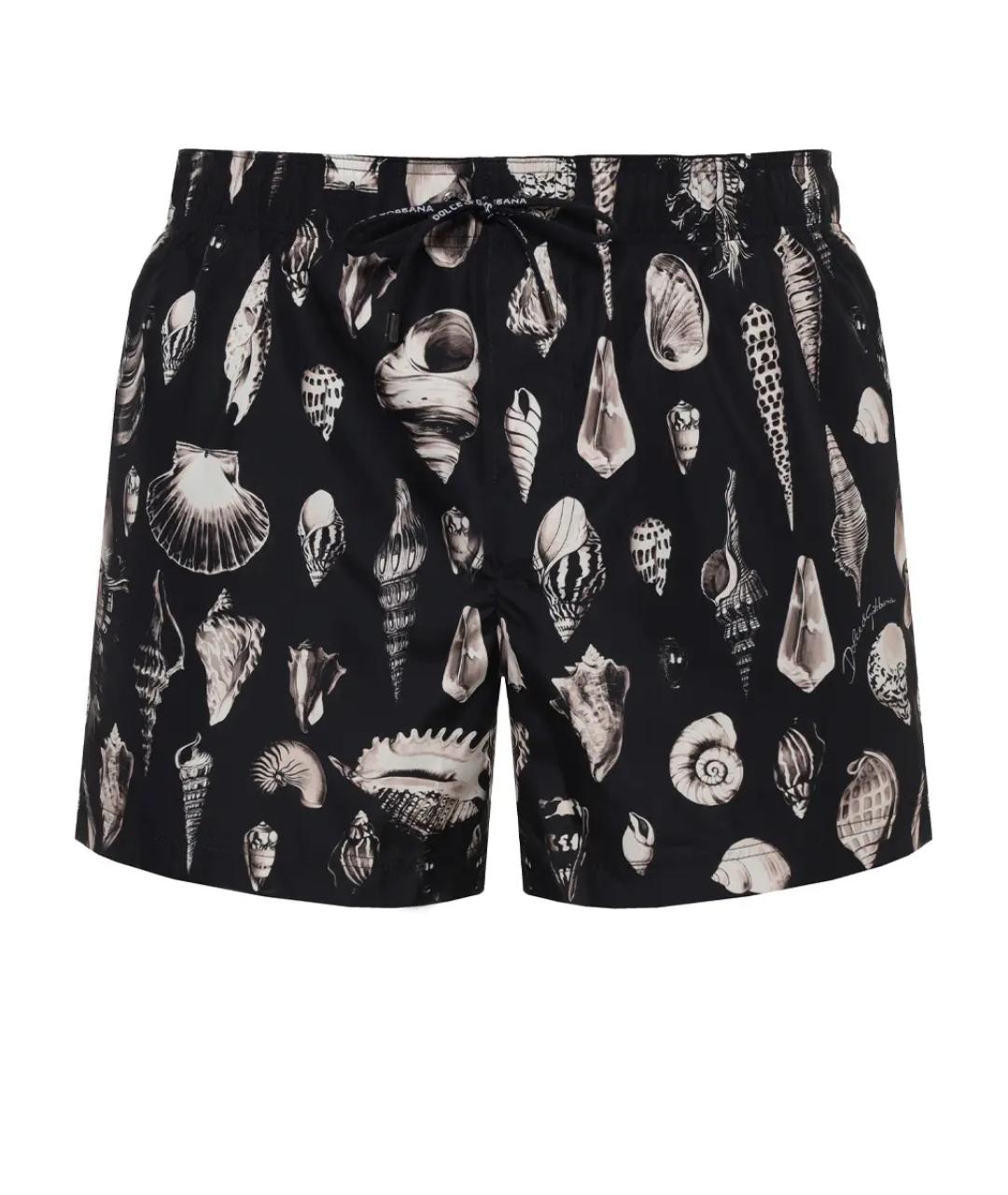 DOLCE&GABBANA Черные полиамидовые шорты, фото 1