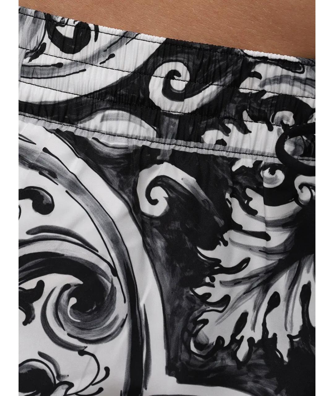DOLCE&GABBANA Мульти полиамидовые шорты, фото 4
