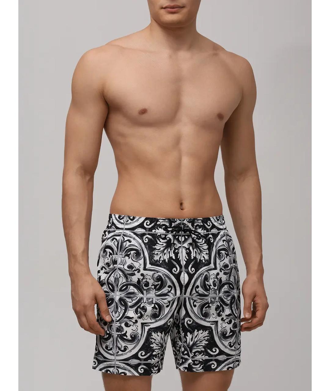 DOLCE&GABBANA Мульти полиамидовые шорты, фото 2