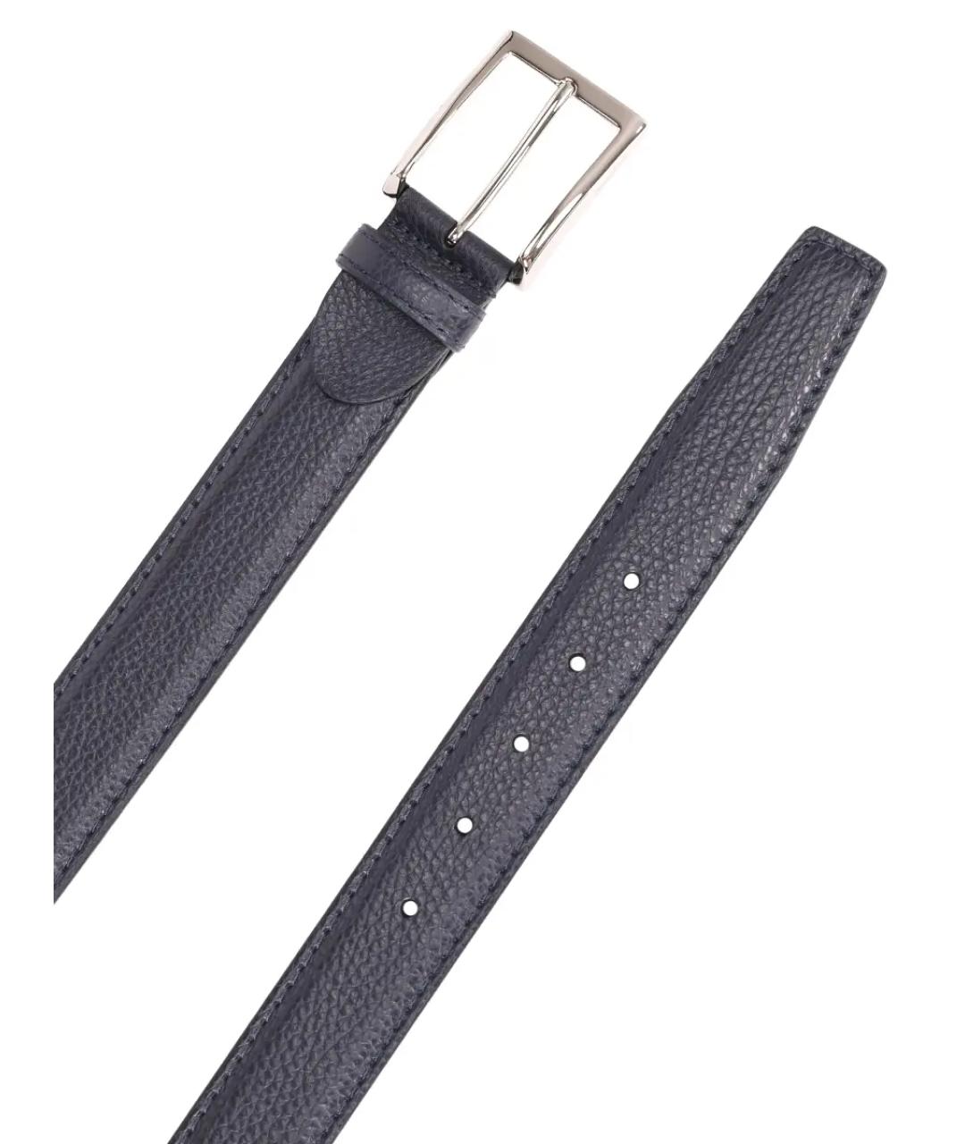 BARRETT Синий кожаный ремень, фото 3