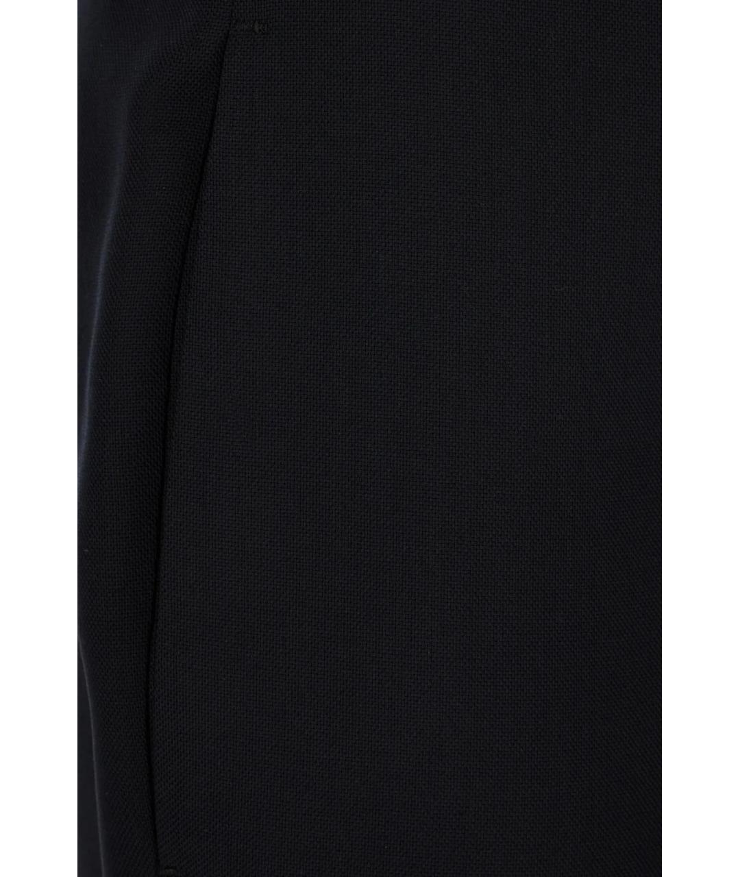 GUCCI Синие шерстяные прямые брюки, фото 3