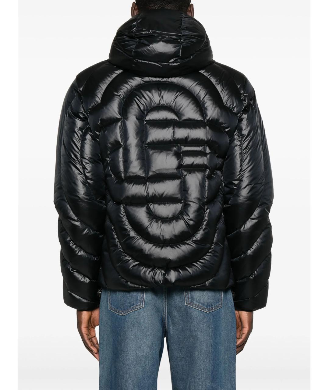 CASABLANCA Черный полиамидовый пуховик, фото 4