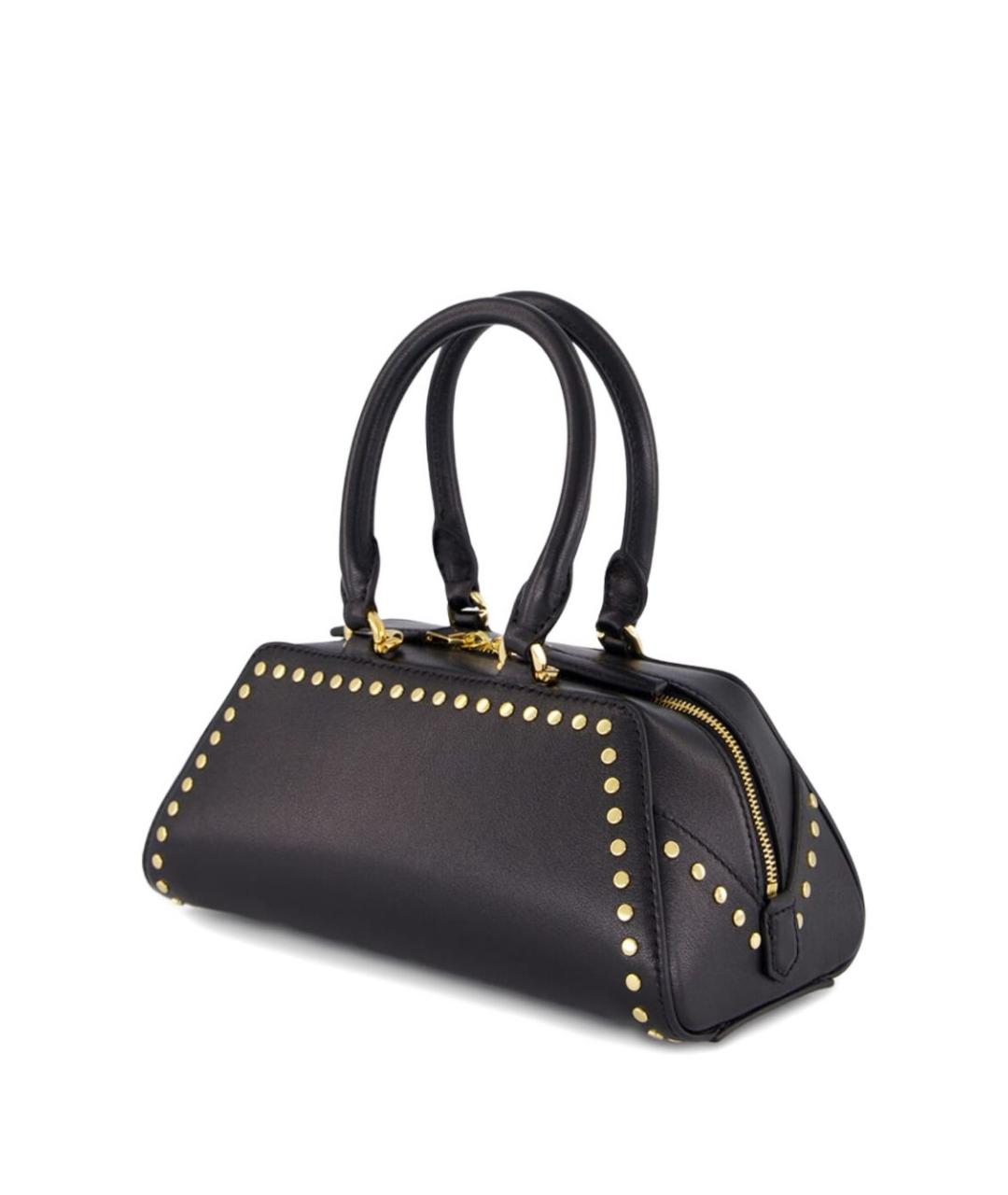 GIVENCHY Черная кожаная сумка тоут, фото 2