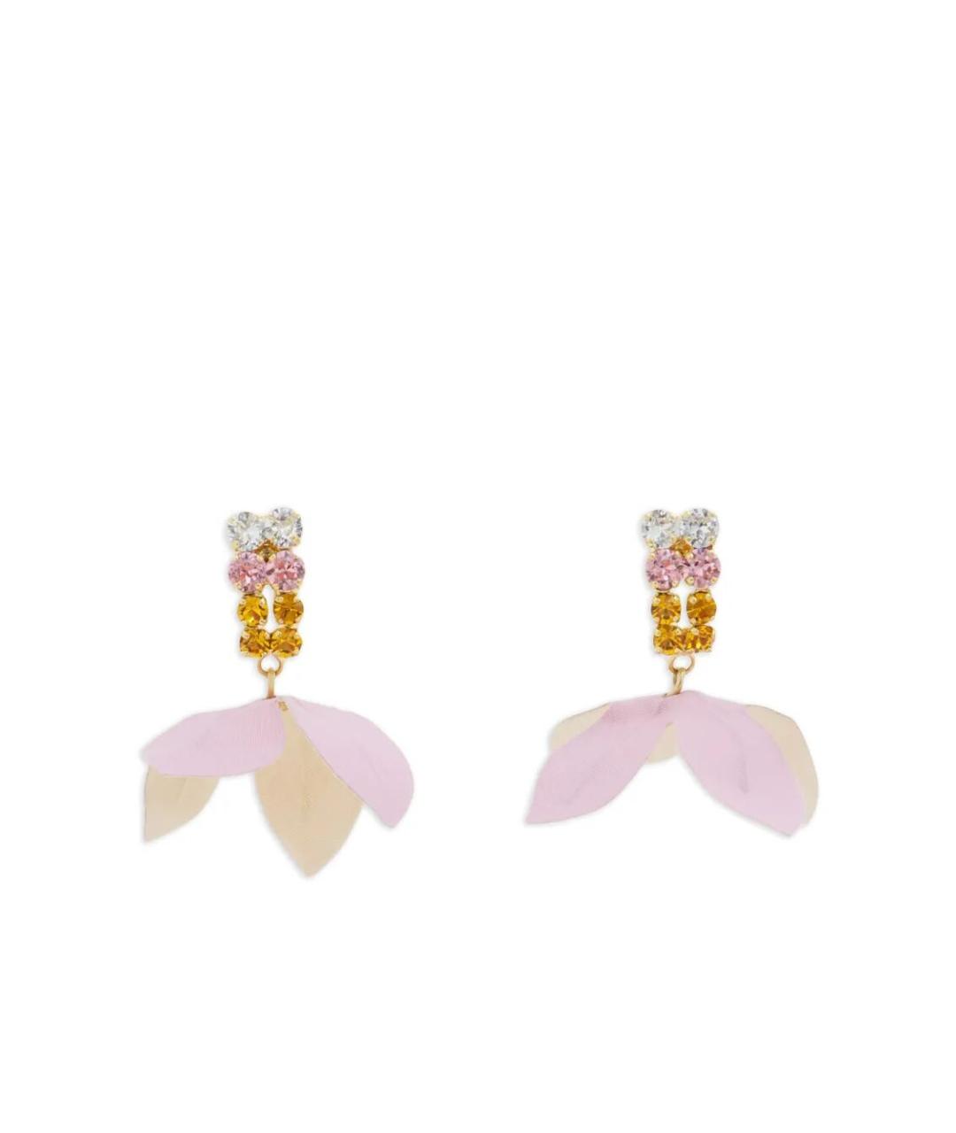 MARNI Золотые металлические серьги, фото 1