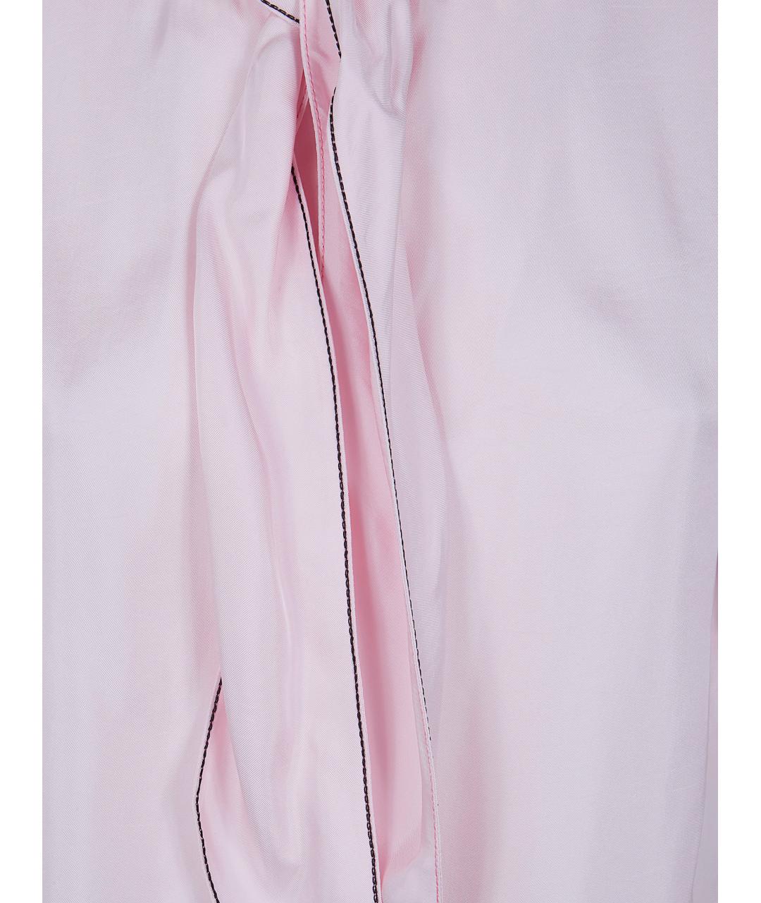 MARNI Розовая вискозная рубашка, фото 3