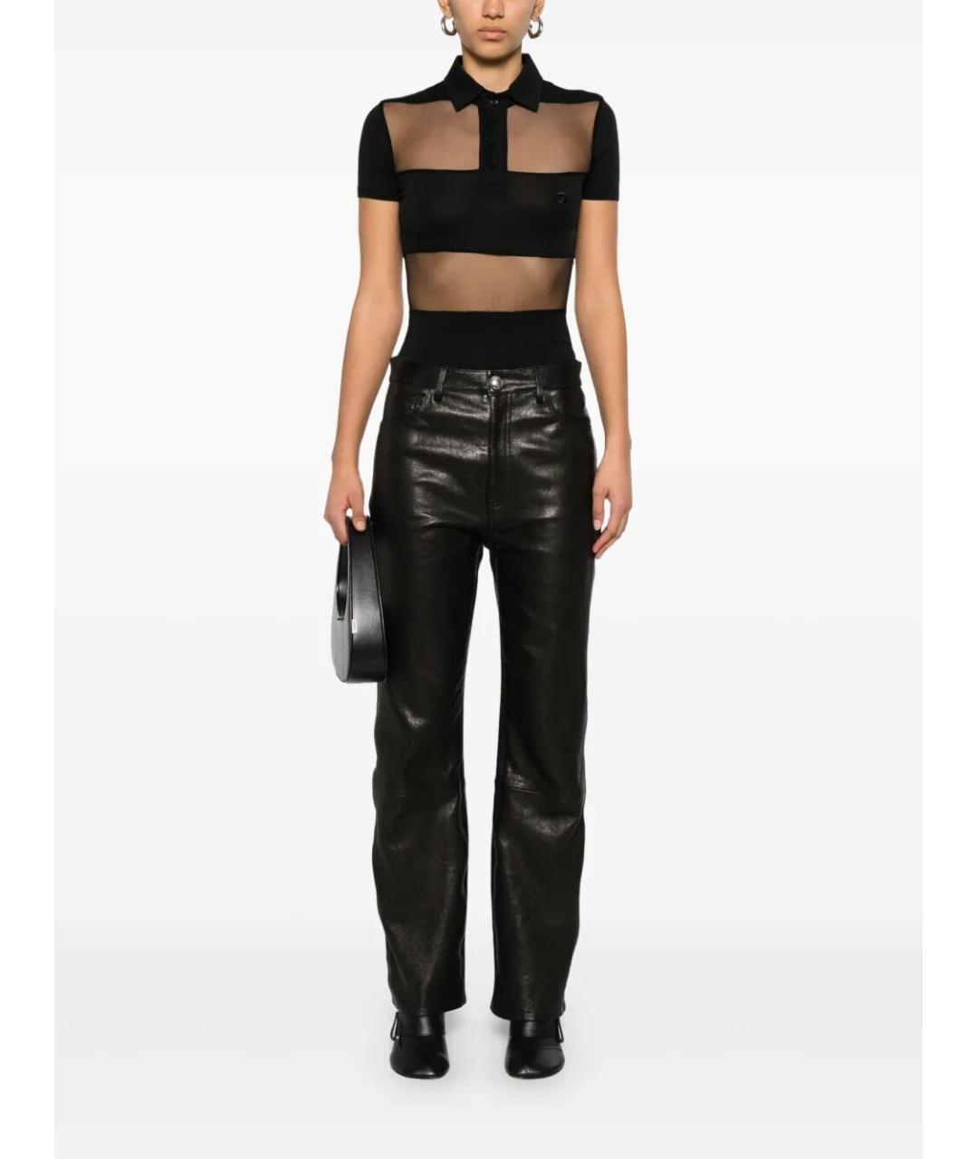 COPERNI Черная хлопковая футболка, фото 5