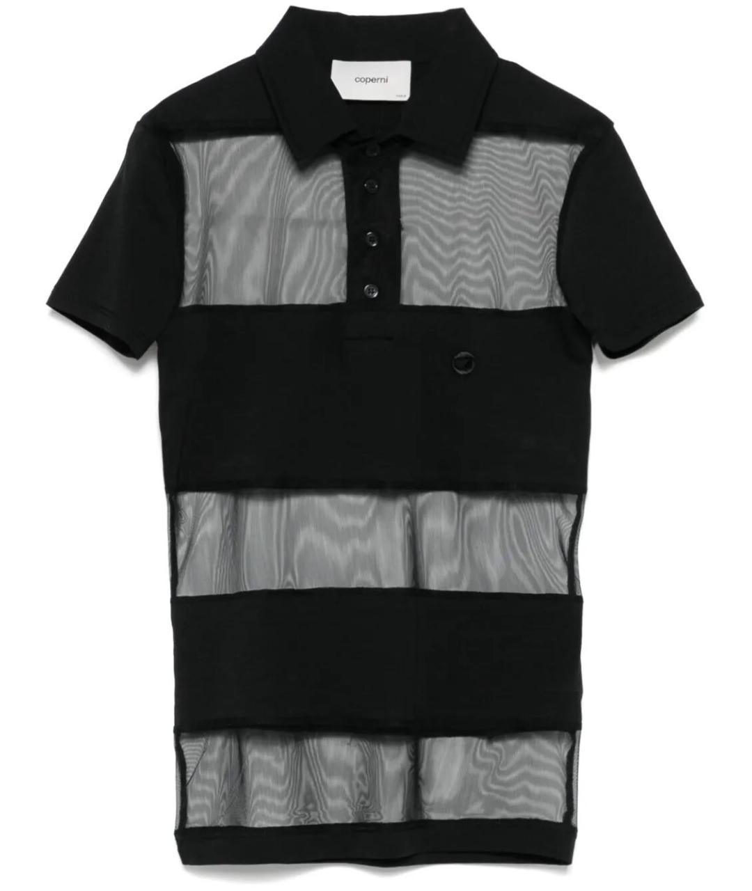 COPERNI Черная хлопковая футболка, фото 1