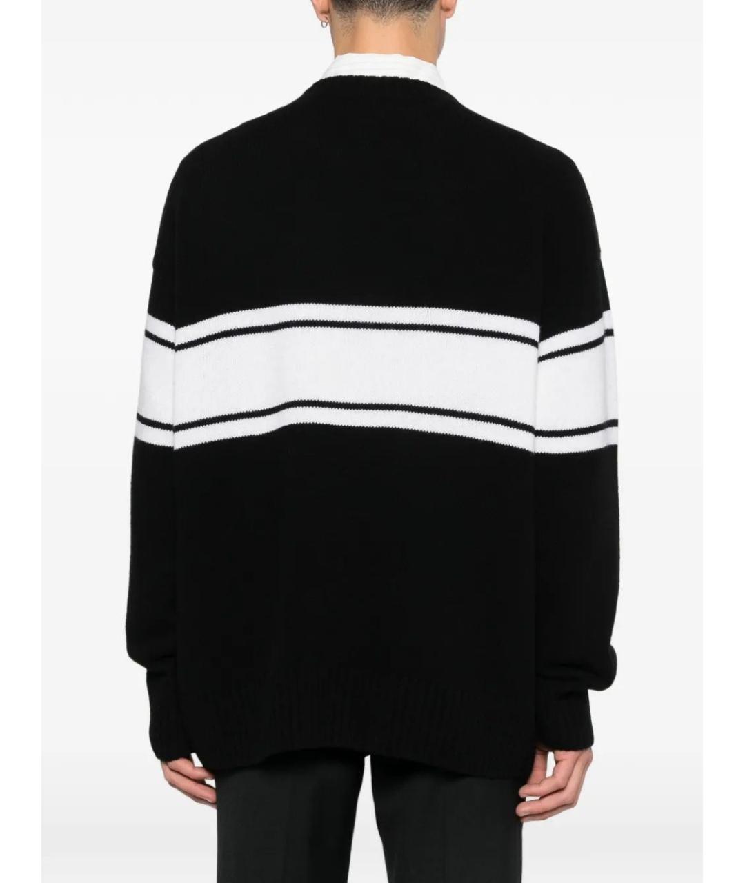 AMIRI Черный шерстяной джемпер / свитер, фото 3