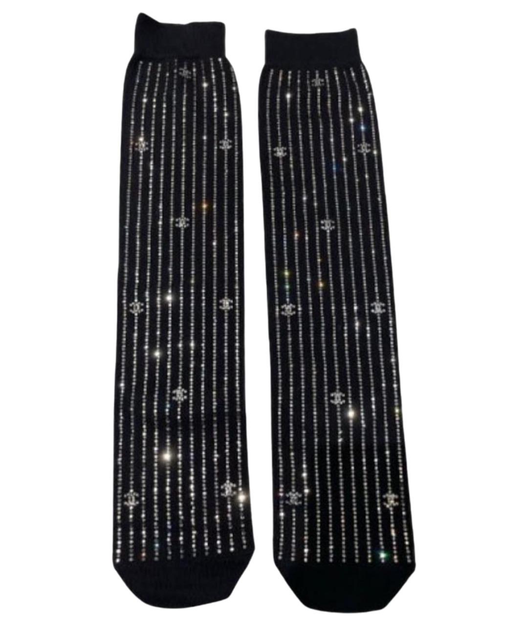 CHANEL Черные носки, чулки и колготы, фото 1