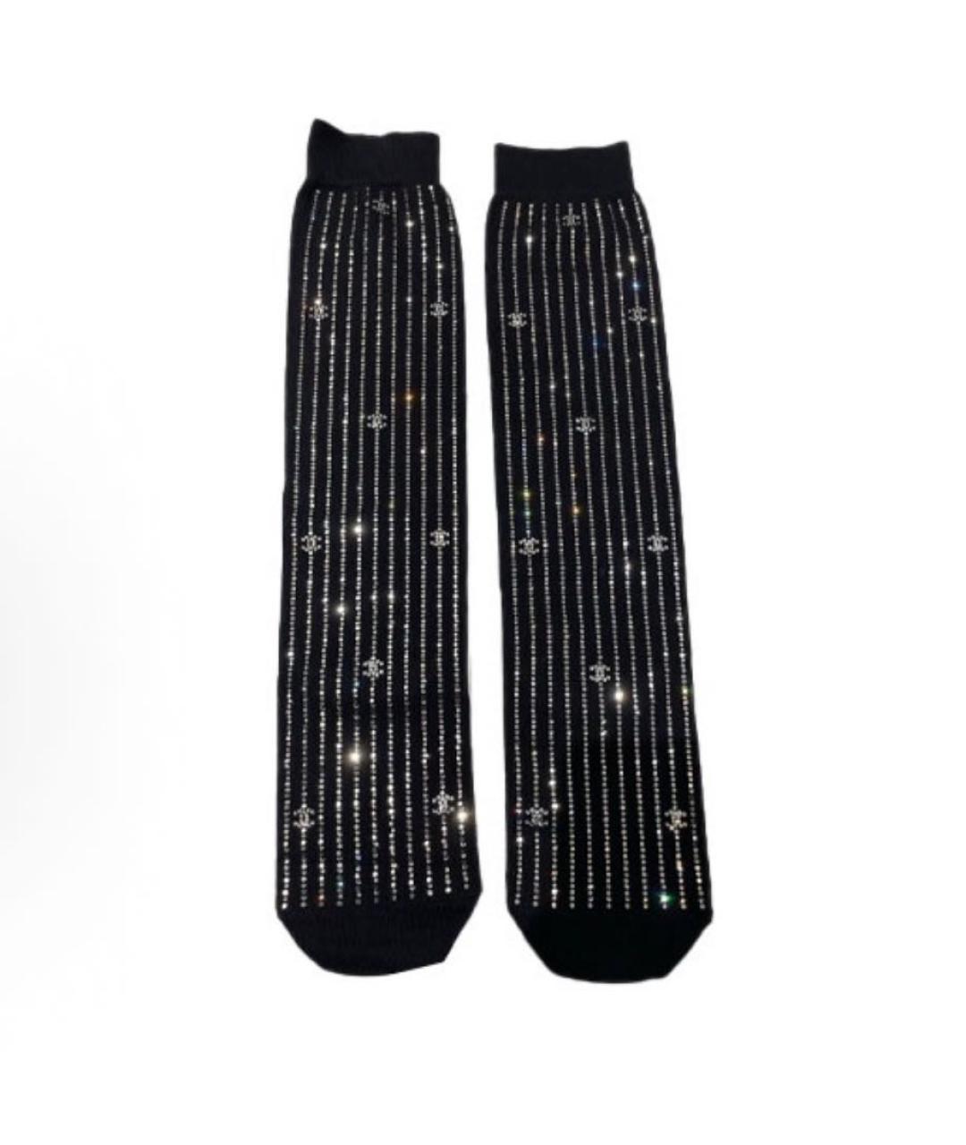 CHANEL Черные носки, чулки и колготы, фото 9