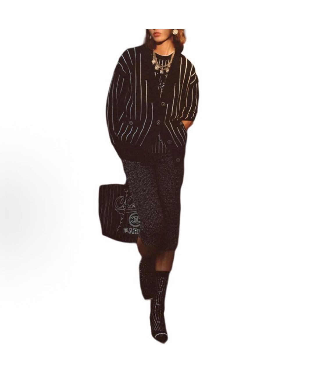 CHANEL Черные носки, чулки и колготы, фото 3