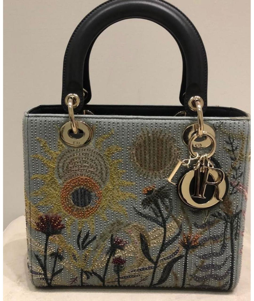 CHRISTIAN DIOR Мульти тканевая сумка тоут, фото 3