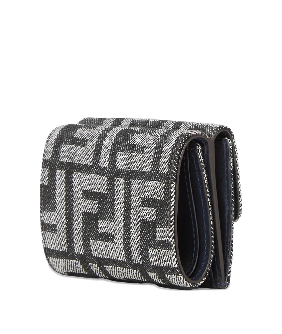 FENDI Синий кошелек, фото 2
