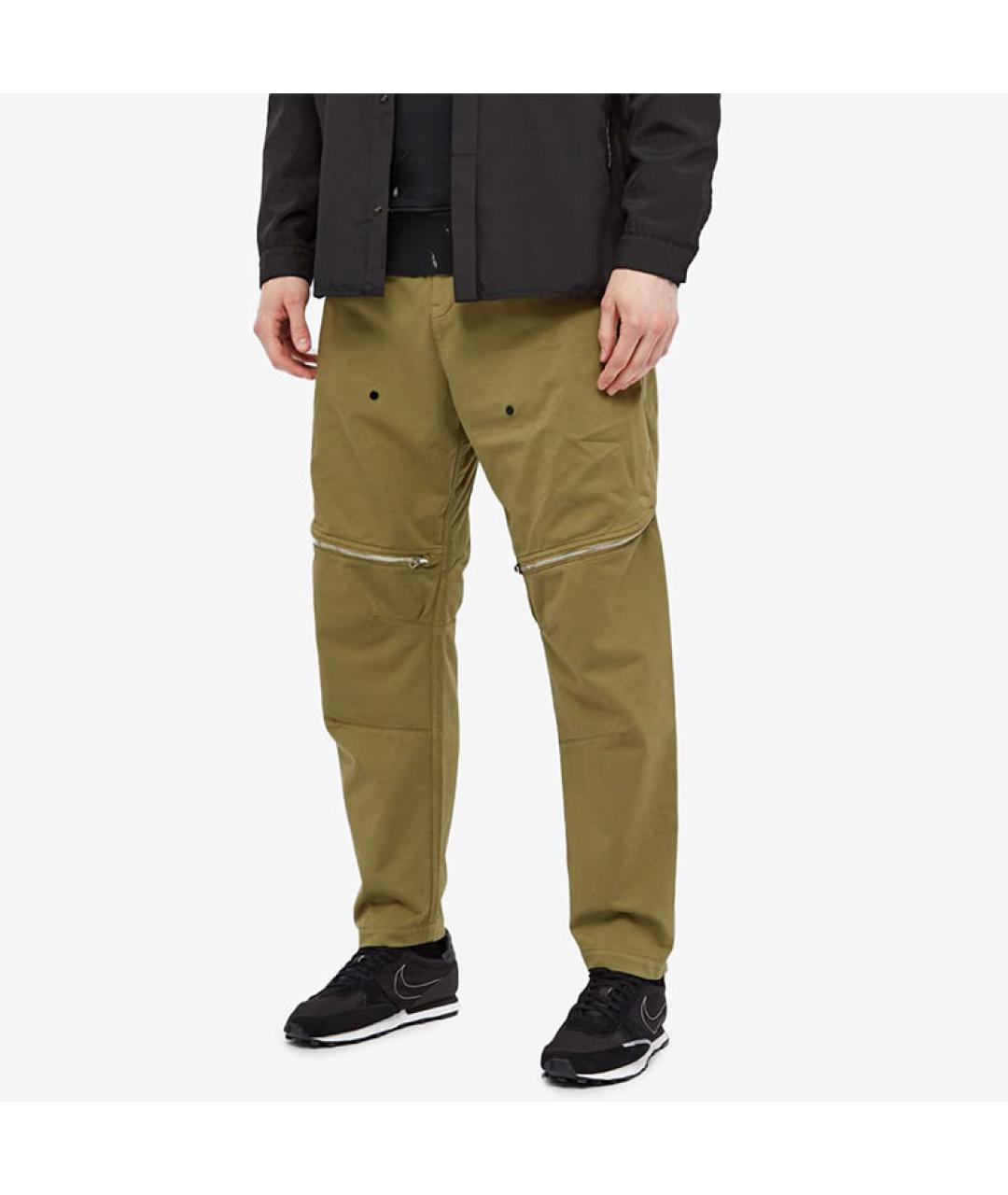 STONE ISLAND Хаки повседневные брюки, фото 3