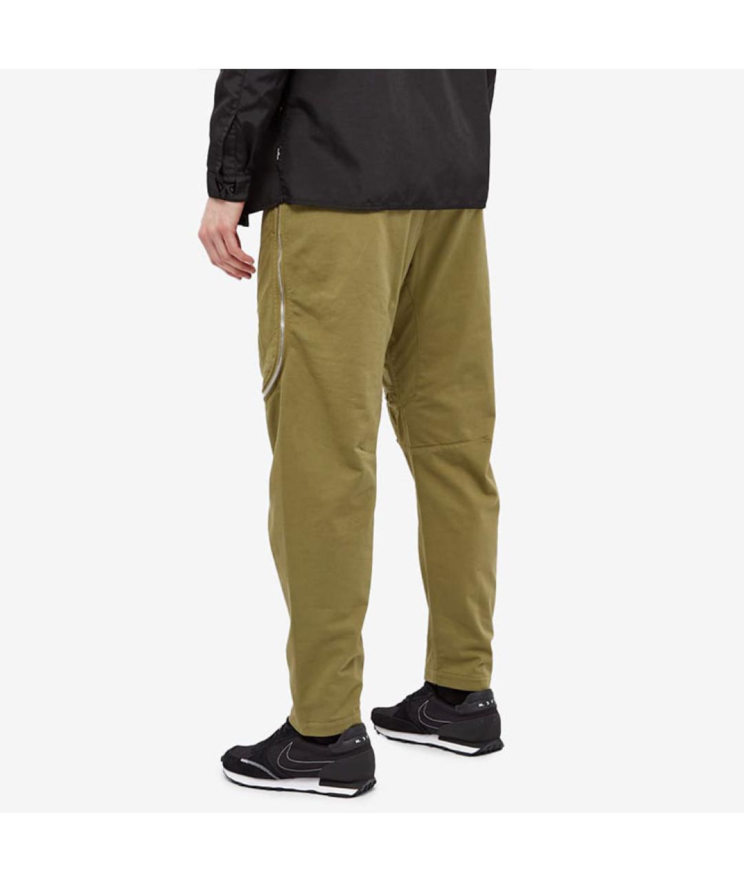 STONE ISLAND Хаки повседневные брюки, фото 4