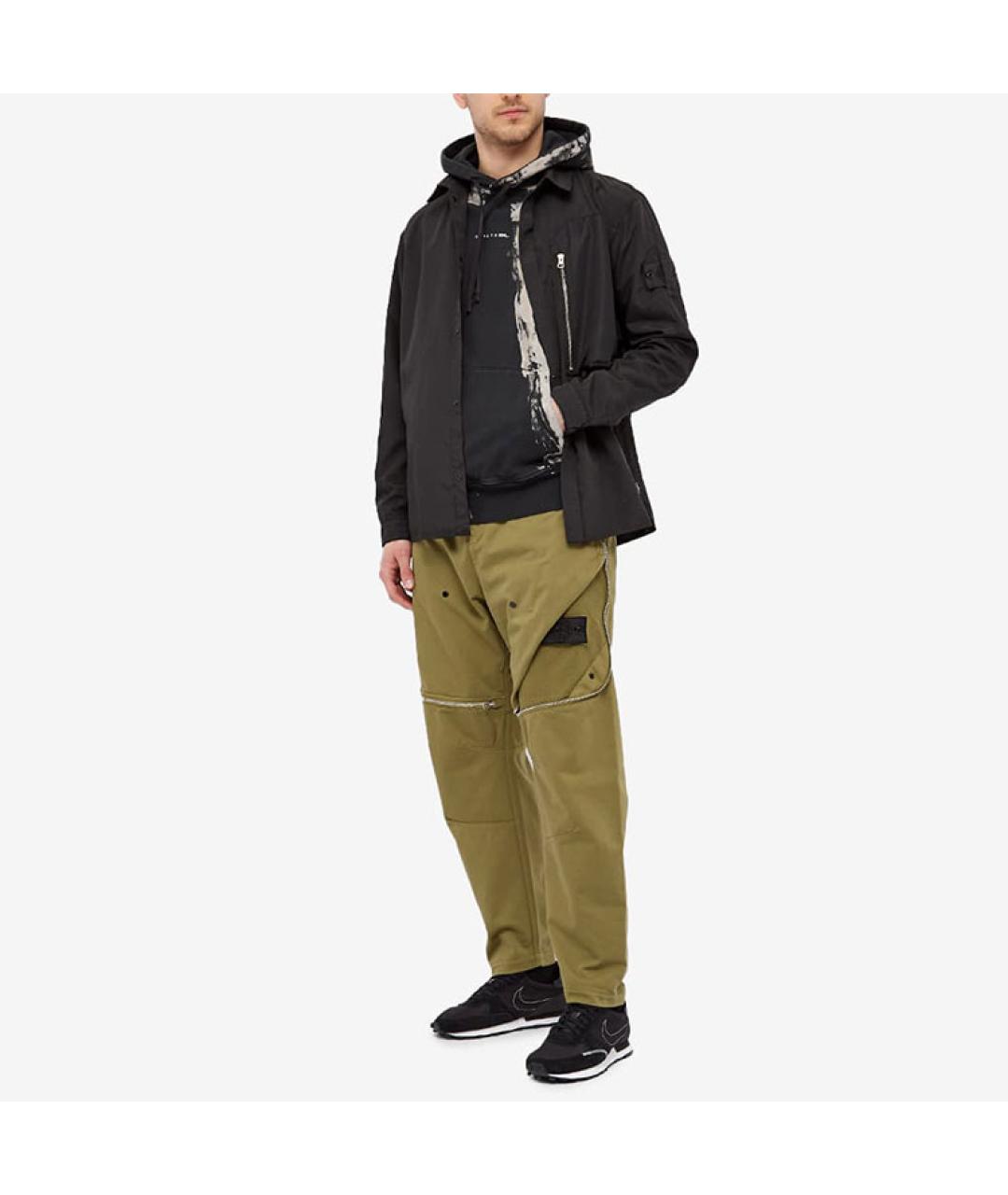 STONE ISLAND Хаки повседневные брюки, фото 2