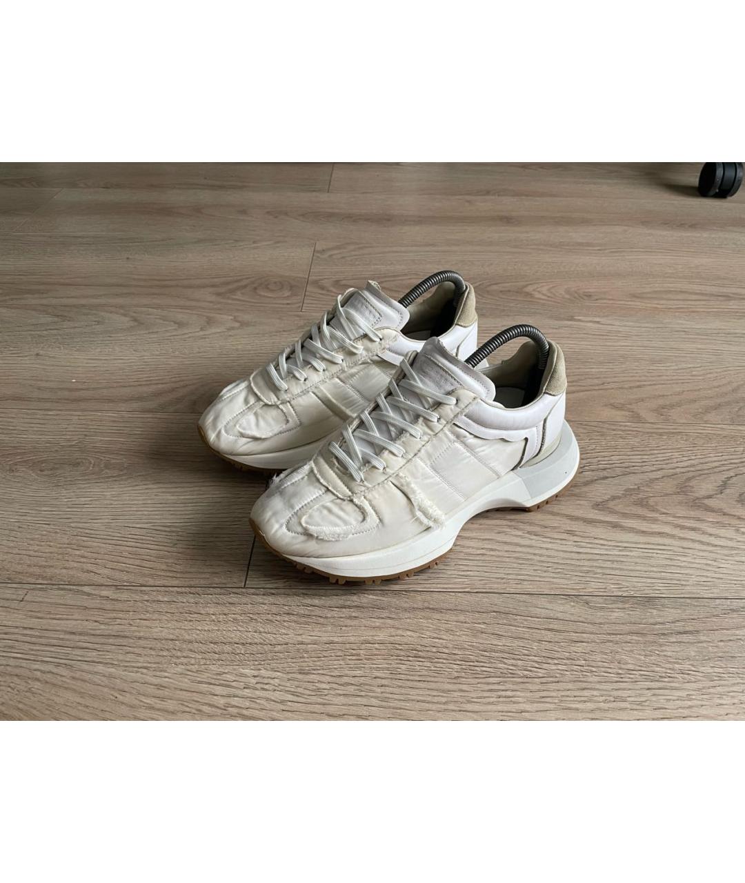 MM6 MAISON MARGIELA Бежевые синтетические кроссовки, фото 2