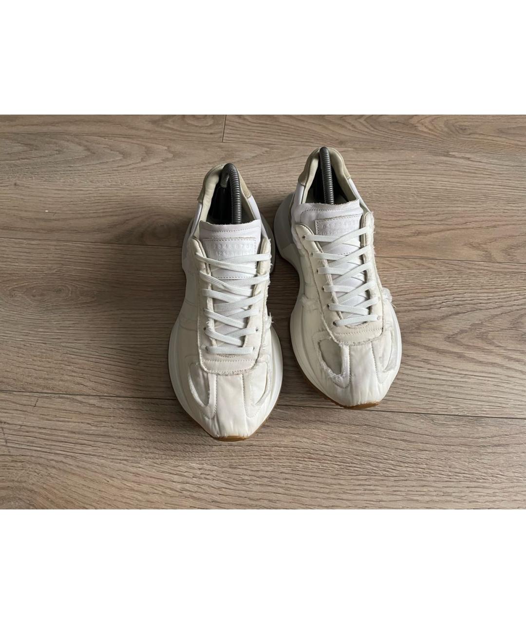 MM6 MAISON MARGIELA Бежевые синтетические кроссовки, фото 3