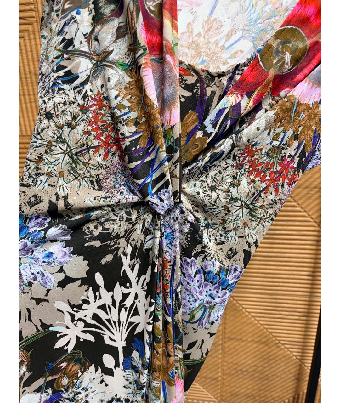 ETRO Мульти полиэстеровое повседневное платье, фото 2