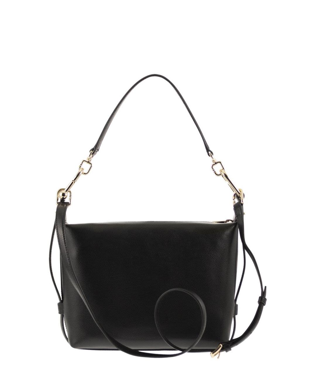 FURLA Черная кожаная сумка через плечо, фото 2