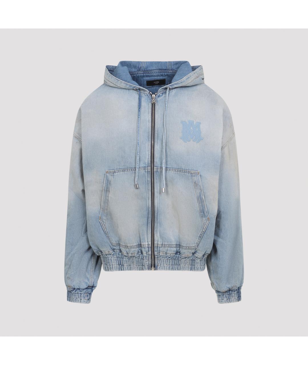 AMIRI Голубая хлопковая куртка, фото 2