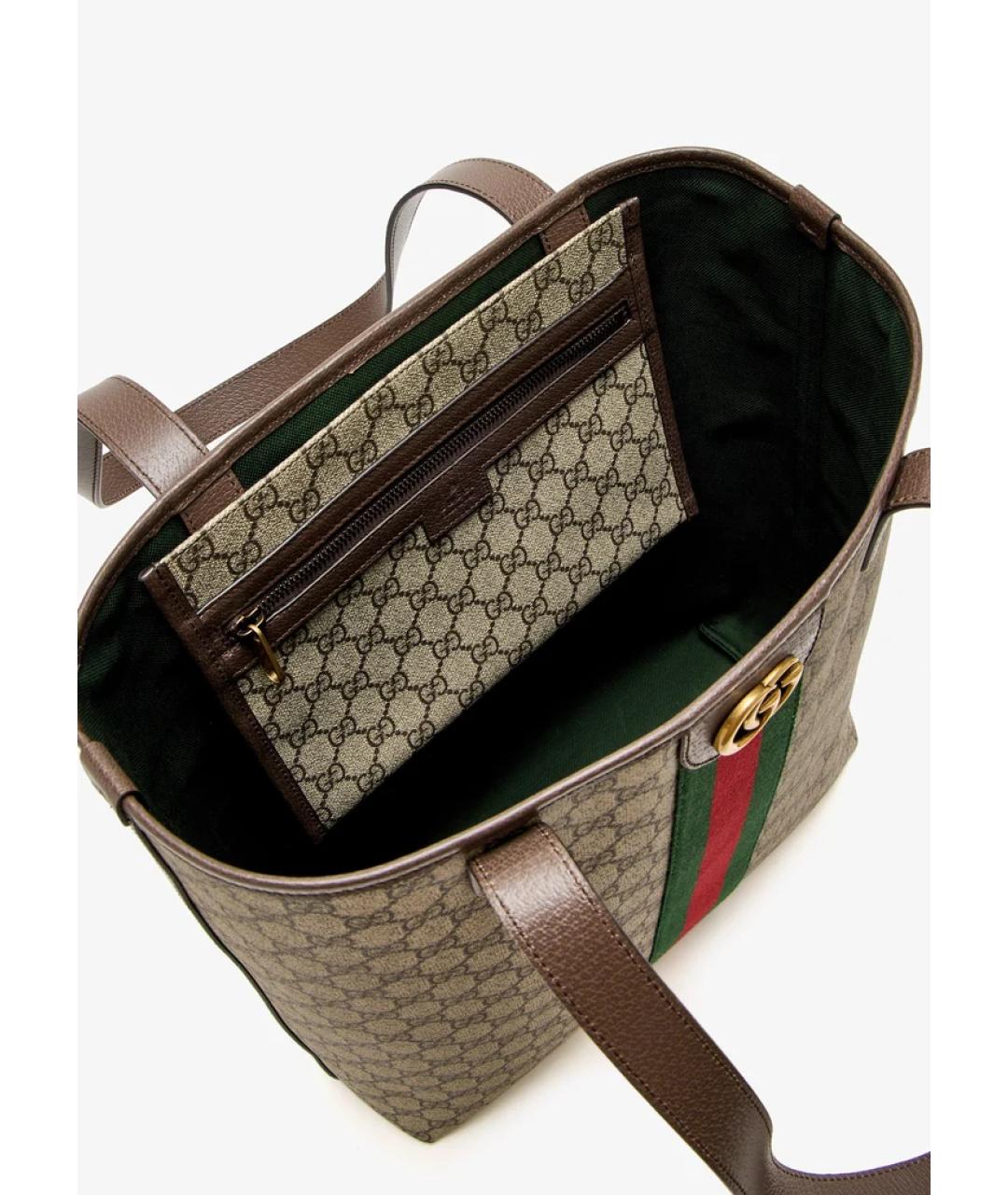 GUCCI Мульти тканевая сумка тоут, фото 5