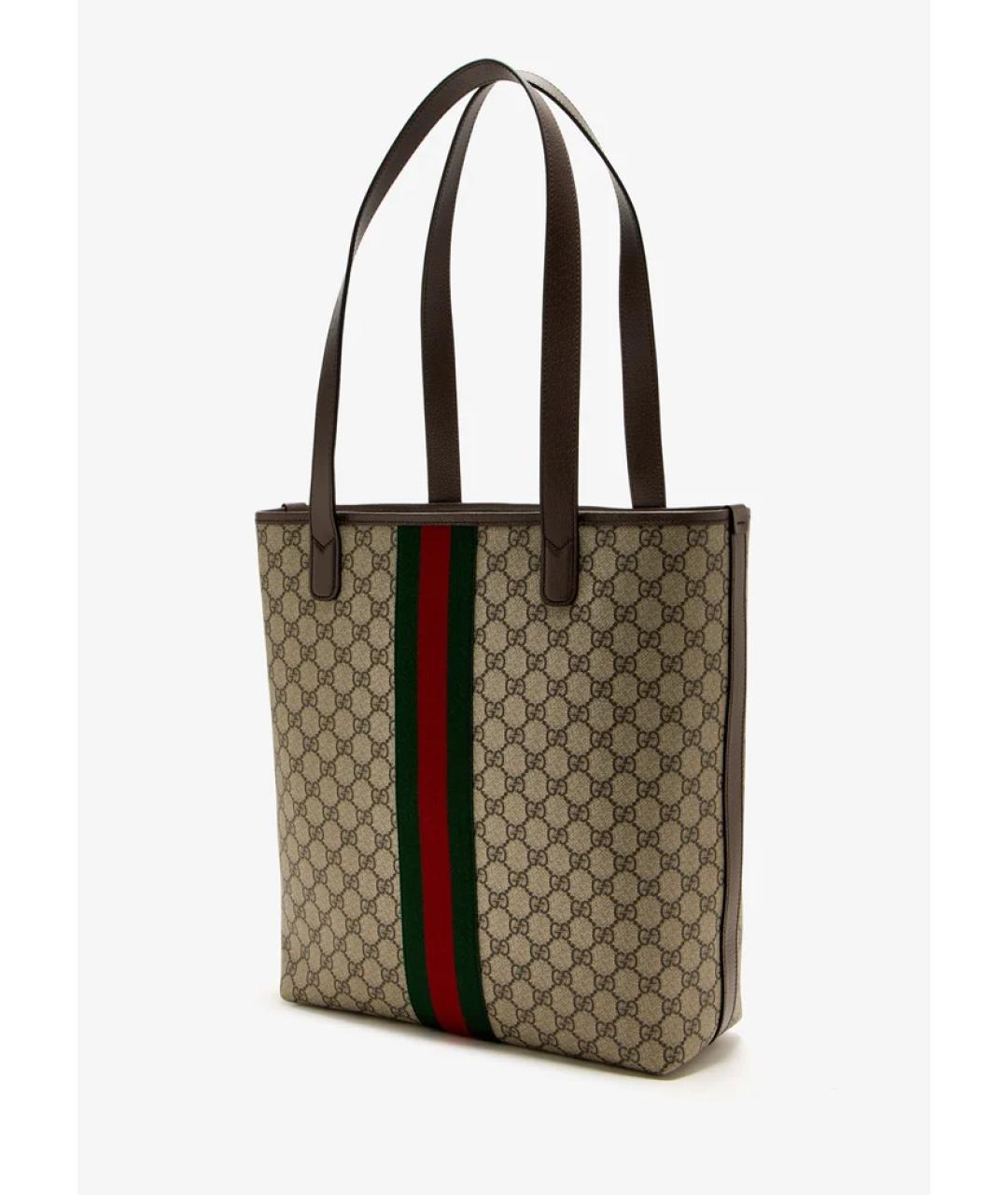 GUCCI Мульти тканевая сумка тоут, фото 4