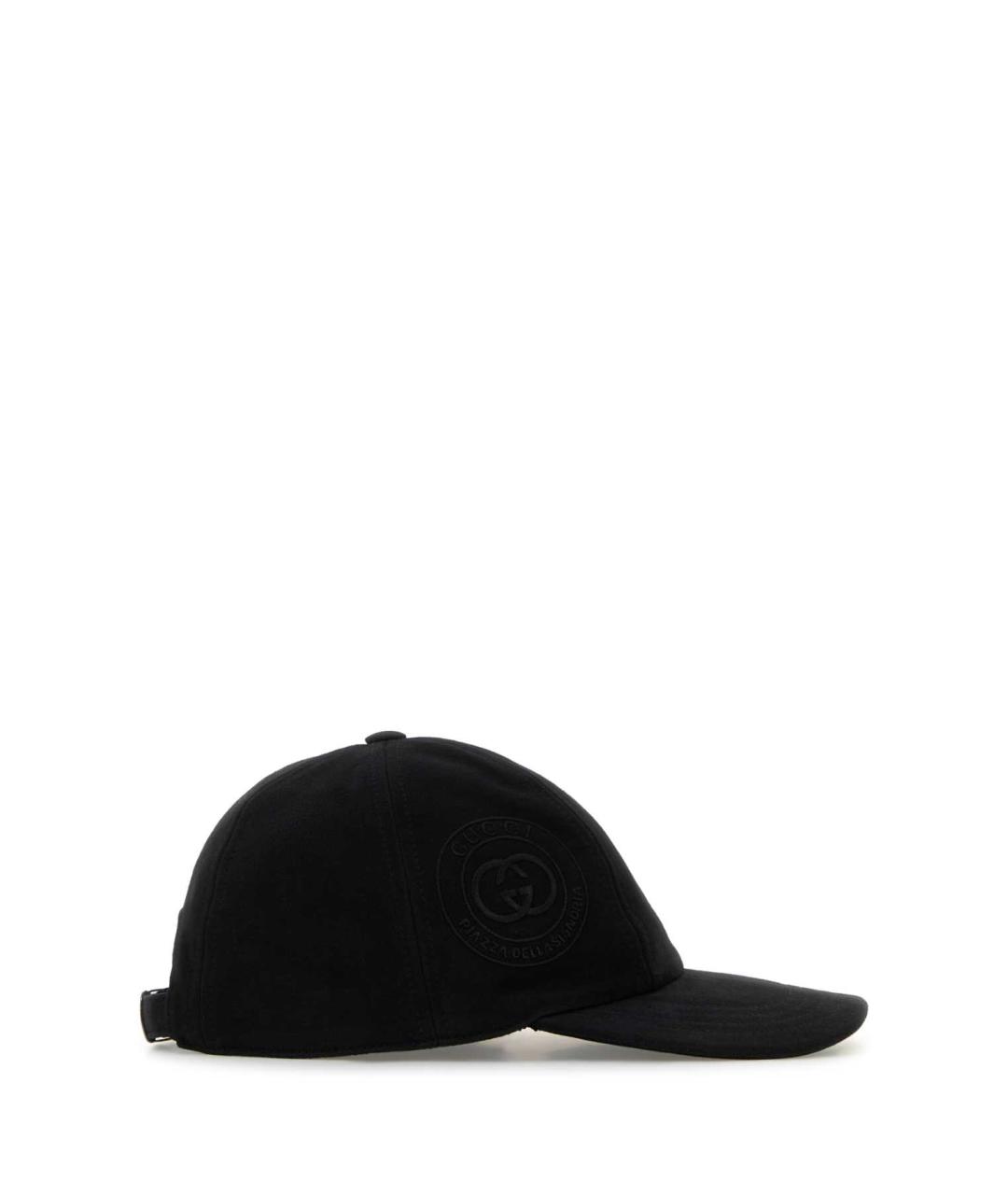 GUCCI Черная хлопковая кепка/бейсболка, фото 2