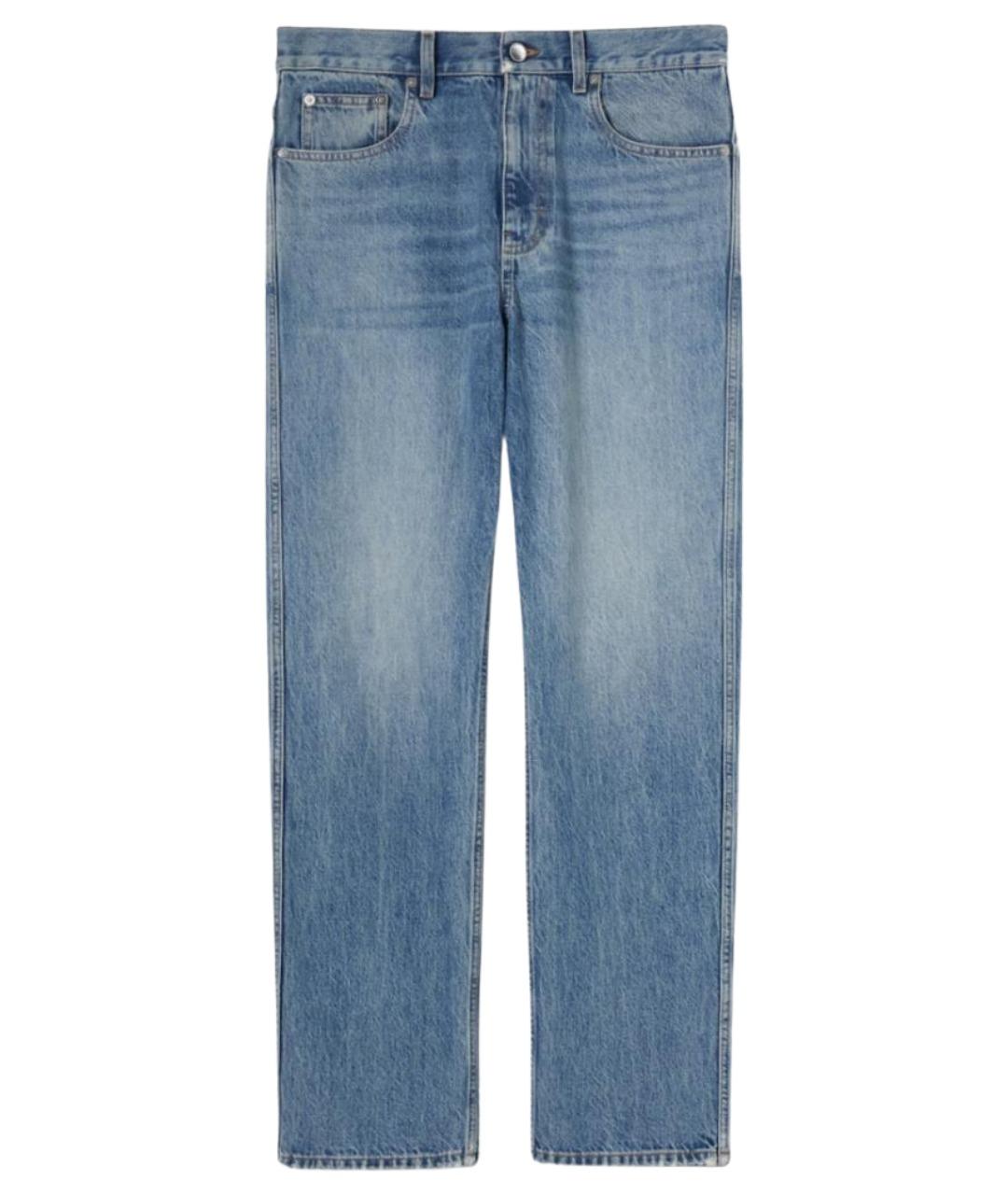 GUCCI Голубые хлопковые джинсы скинни, фото 1