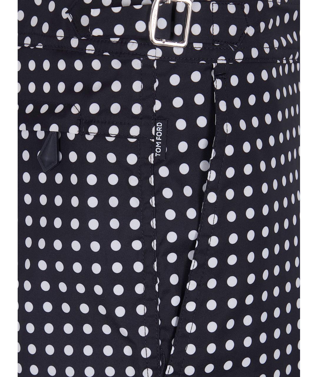 TOM FORD Мульти полиэстеровые шорты, фото 3