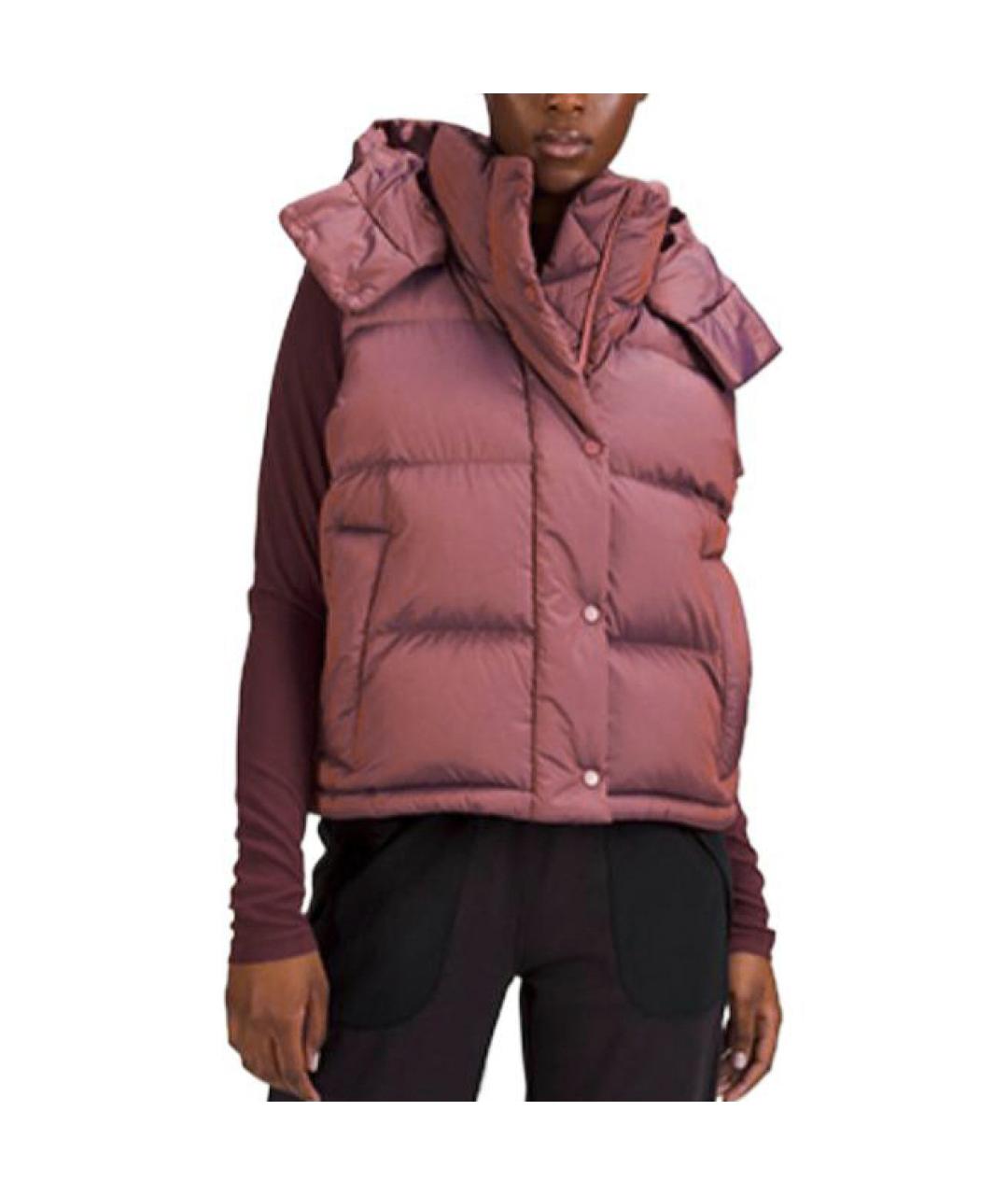 Lululemon Коричневый жилет, фото 4