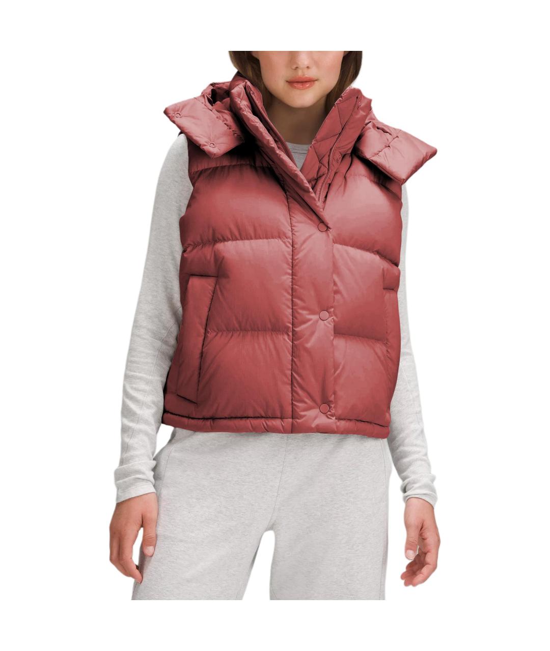 Lululemon Коричневый жилет, фото 4