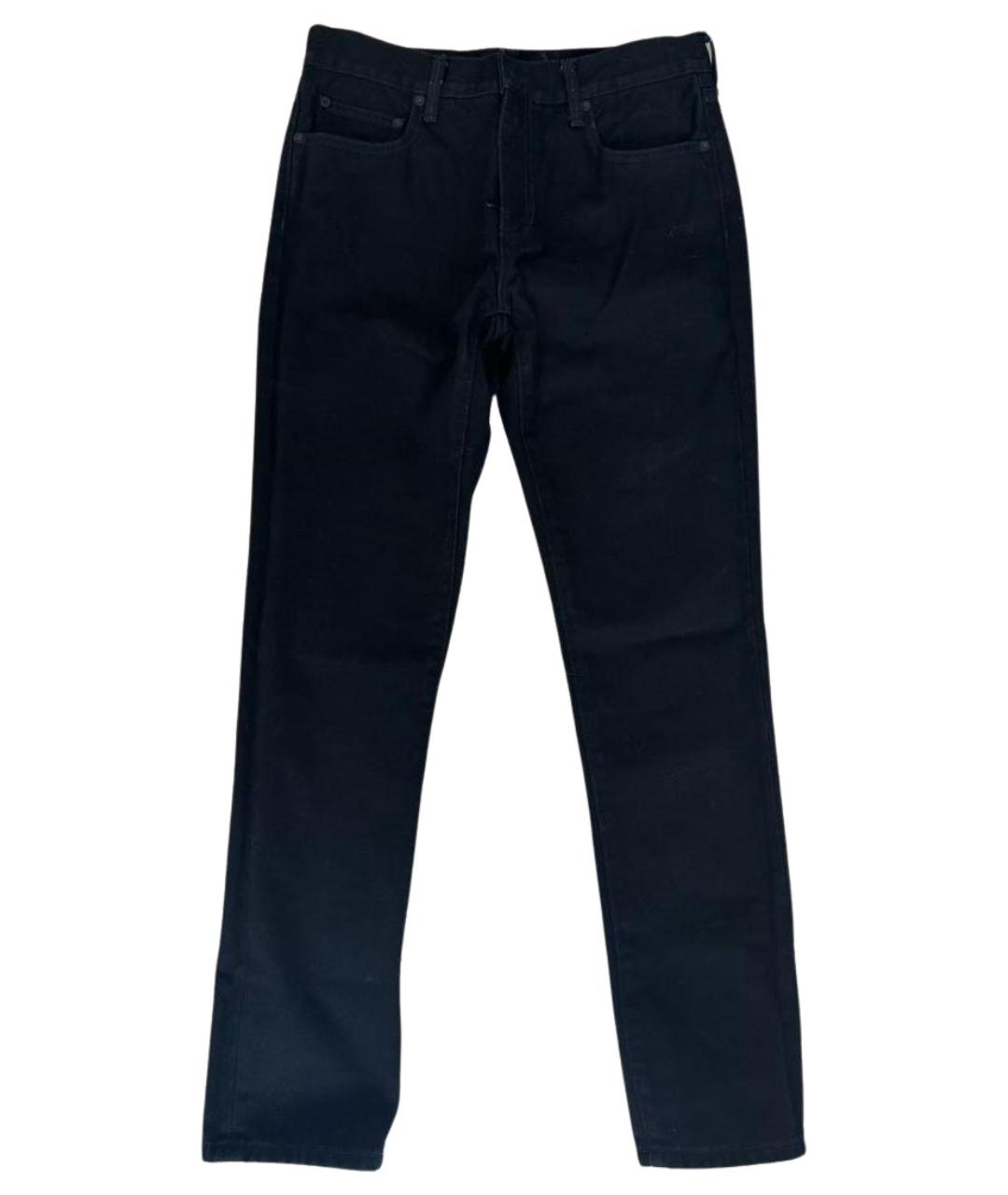 OFF-WHITE Черные хлопковые джинсы, фото 1