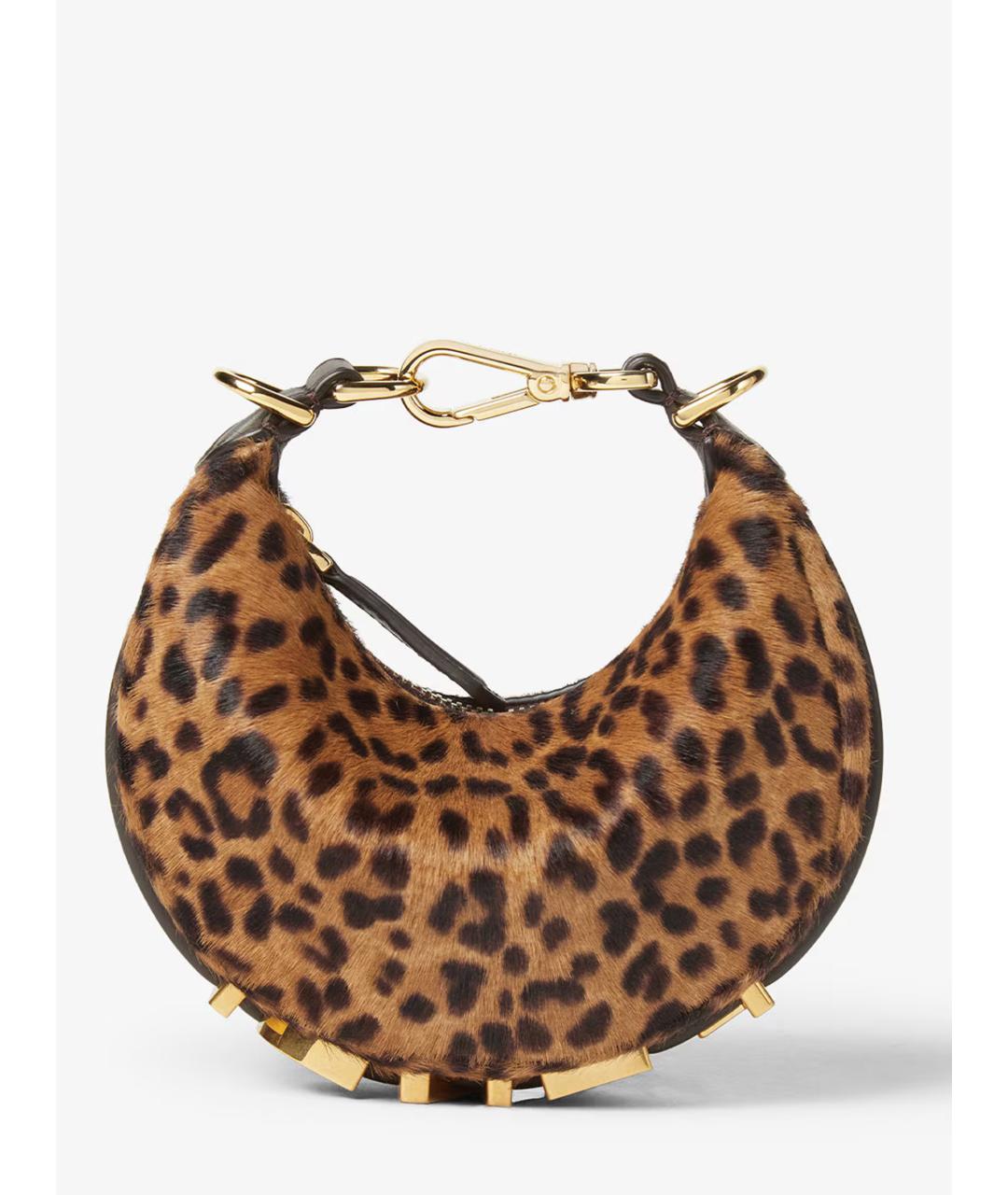 FENDI Мульти кожаная сумка с короткими ручками, фото 3