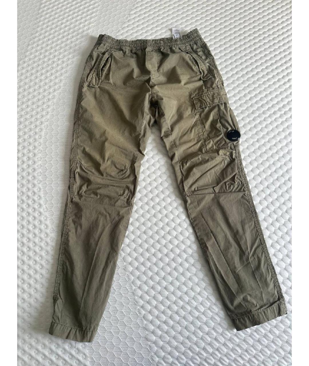 CP COMPANY Хаки хлопковые повседневные брюки, фото 5