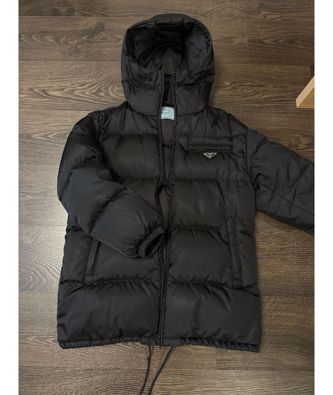 PRADA Черный пуховик, фото 6