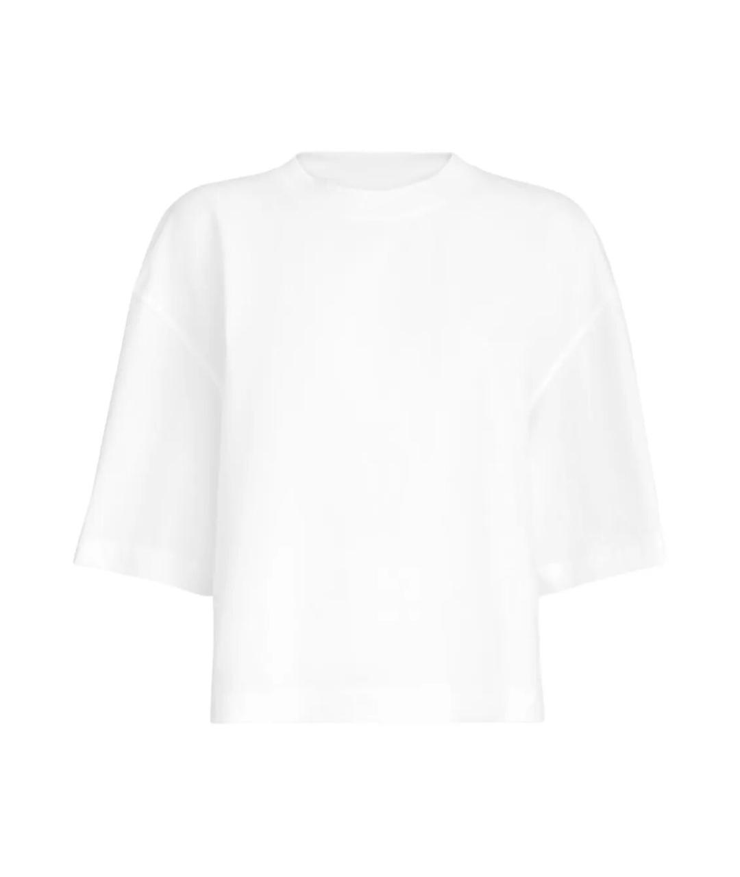 BRUNELLO CUCINELLI Белая хлопковая футболка, фото 1